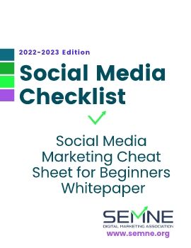 Social Media Marketing Cheat Sheet Checklist