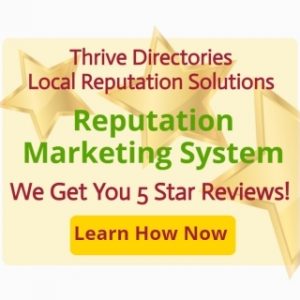 Thrive Directories Local Reputation Solutions