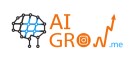 A logo for ai grow.