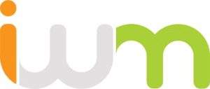 The logo for iwm
